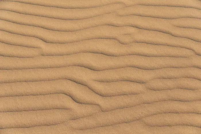 Gerahmter Druck : Wellenmuster im Sand, Sossusvlei. Gerahmter Druck : Wellenmuster im Sand, Sossusvlei.
