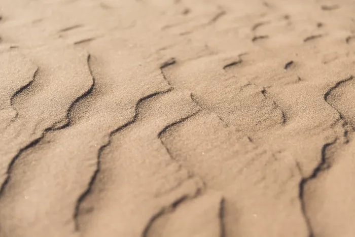 Gerahmter Druck : Wellenmuster im Sand, Sossusvlei. Gerahmter Druck : Wellenmuster im Sand, Sossusvlei.