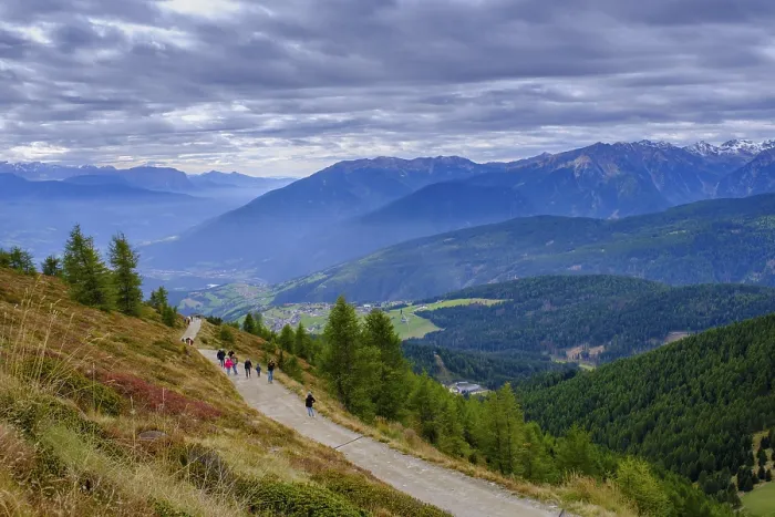 Gerahmter Druck : Auf dem Weg zur Gitschhütte. Gerahmter Druck : Auf dem Weg zur Gitschhütte.