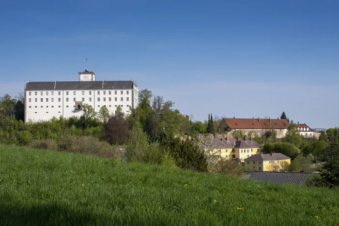 Gerahmter Druck : Schloss Weitra, Weitra, Waldviertel Gerahmter Druck : Schloss Weitra, Weitra, Waldviertel