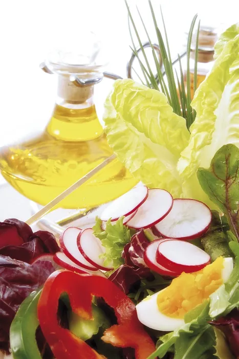 Gerahmter Druck : Wohlfühl-Salat
