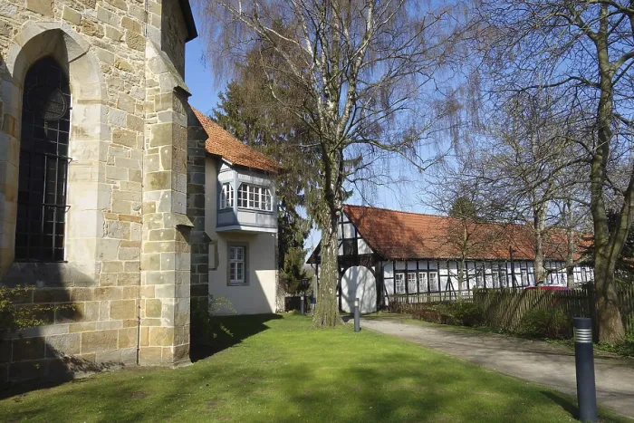 Gerahmter Druck : Kloster Wennigsen Gerahmter Druck : Kloster Wennigsen