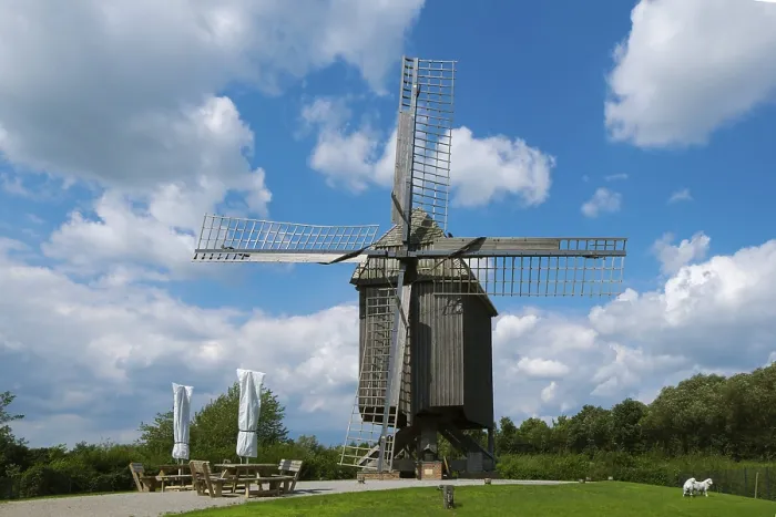 Gerahmter Druck : Windmühle Weseke Gerahmter Druck : Windmühle Weseke