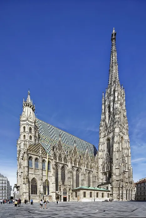 Gerahmter Druck : Westansicht, Kathedrale St. Stephan Gerahmter Druck : Westansicht, Kathedrale St. Stephan