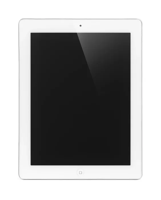 Gerahmter Druck : Weißer Apple iPad 2 Tabletcomputer mit leeren Bildschirm. Gerahmter Druck : Weißer Apple iPad 2 Tabletcomputer mit leeren Bildschirm.