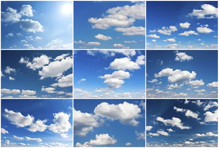 Gerahmter Druck : Weißer Wolken in blauer Sommerhimmel Hintergrund. Gerahmter Druck : Weißer Wolken in blauer Sommerhimmel Hintergrund.