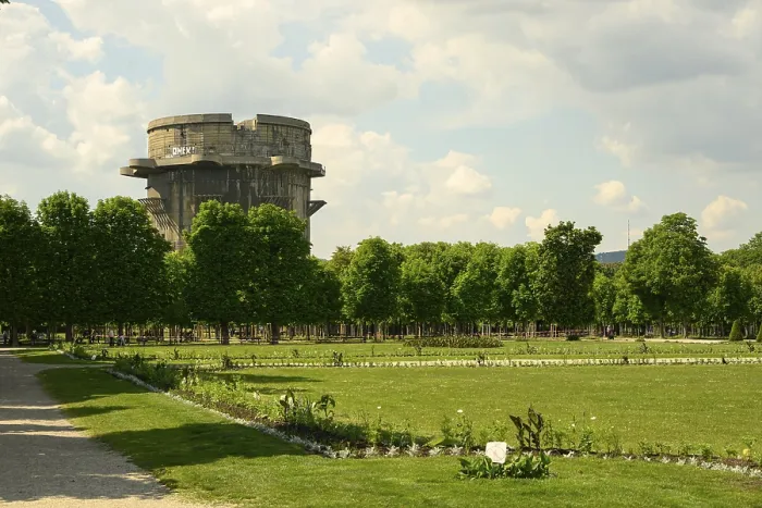 Gerahmter Druck : Wiener Augarten, Gartenkomplex Gerahmter Druck : Wiener Augarten, Gartenkomplex