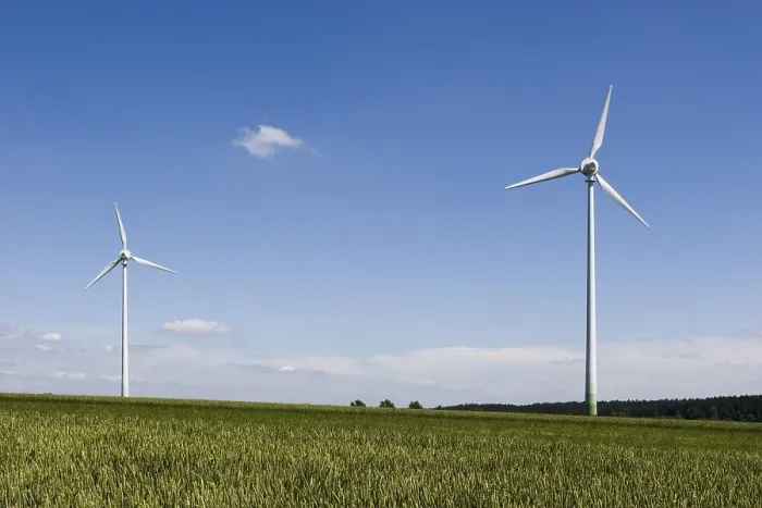 Gerahmter Druck : Windenergie Gerahmter Druck : Windenergie
