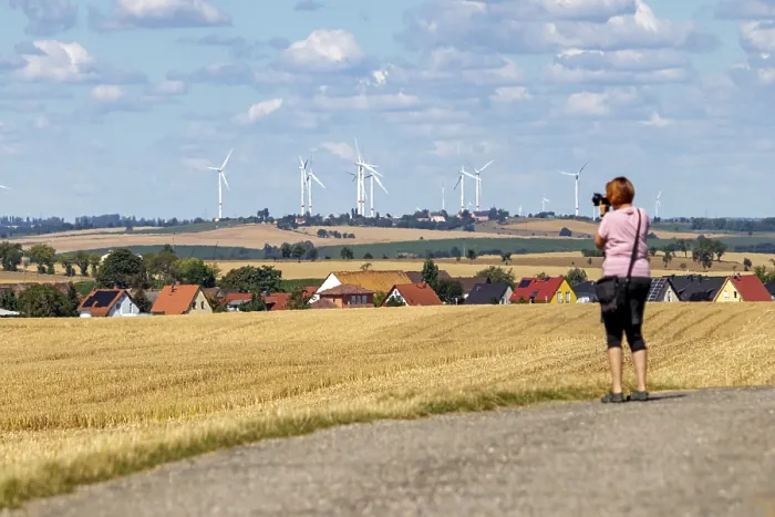 Gerahmter Druck : Windpark Gerahmter Druck : Windpark