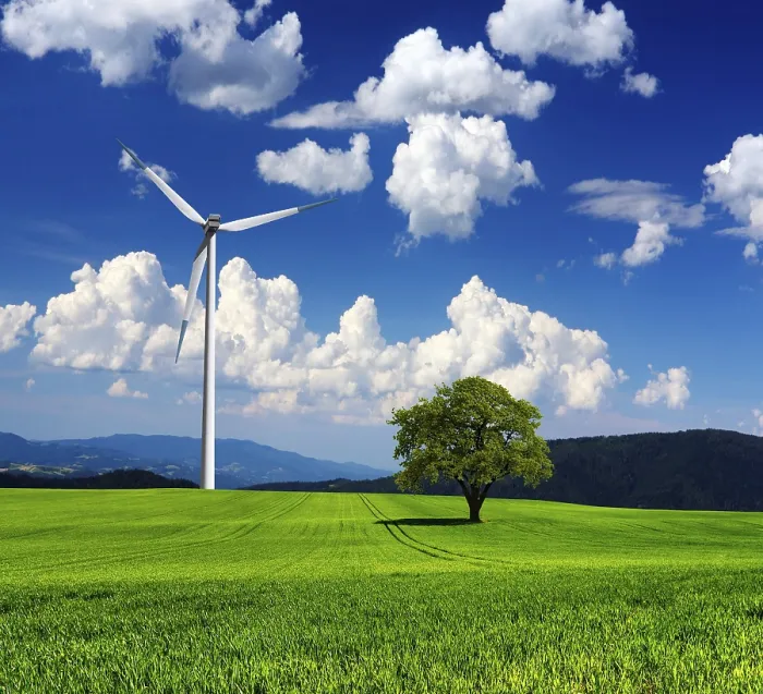 Gerahmter Druck : Windgenerator Gerahmter Druck : Windgenerator