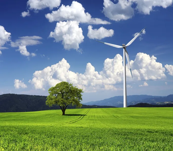 Gerahmter Druck : Windgenerator Gerahmter Druck : Windgenerator