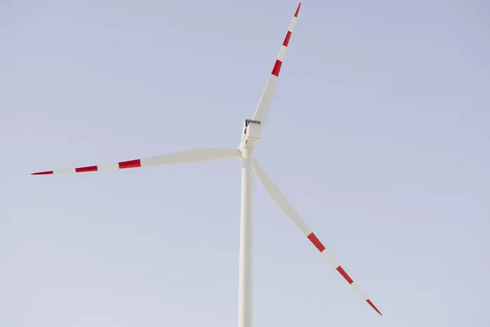 Gerahmter Druck : Windkraftanlage Gerahmter Druck : Windkraftanlage