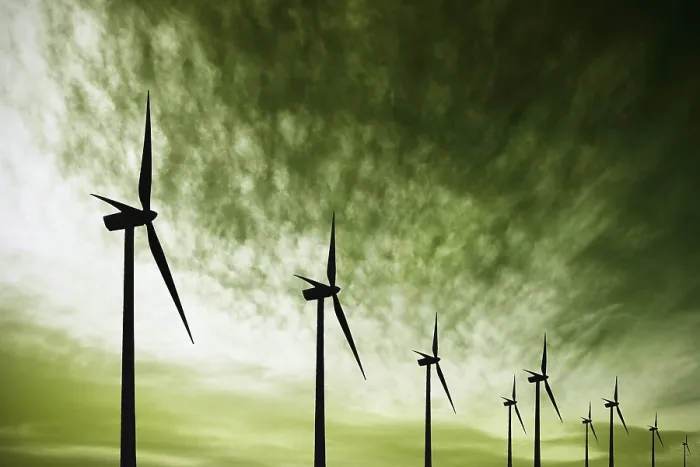 Gerahmter Druck : Windkraftanlagen Gerahmter Druck : Windkraftanlagen