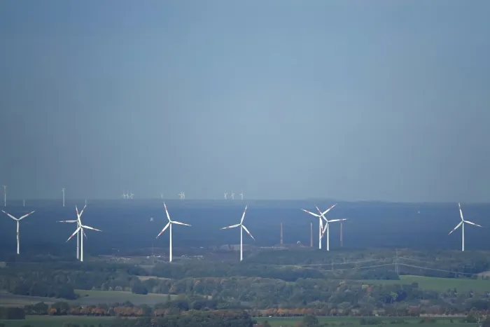 Gerahmter Druck : Windräder, Deutschland. Gerahmter Druck : Windräder, Deutschland.