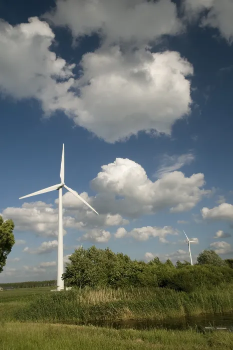 Gerahmter Druck : Windmühle im Landschaft. Gerahmter Druck : Windmühle im Landschaft.