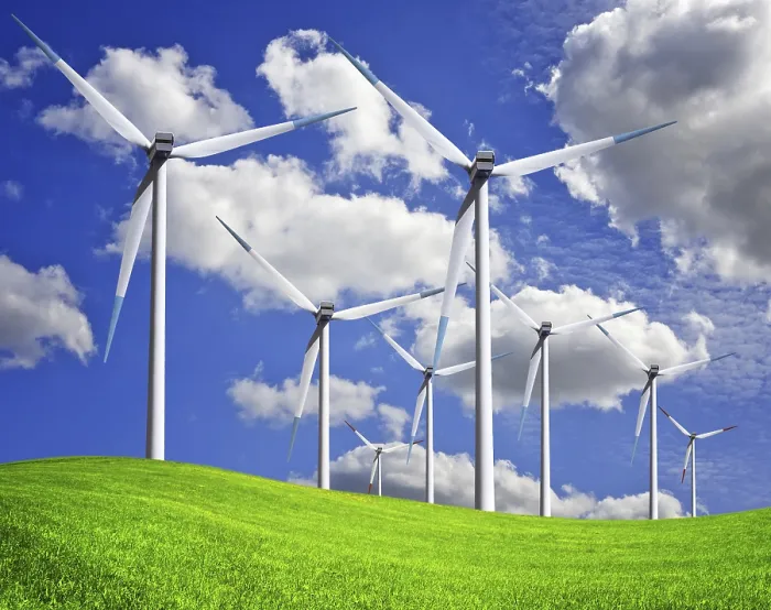 Gerahmter Druck : Windmills Gerahmter Druck : Windmills