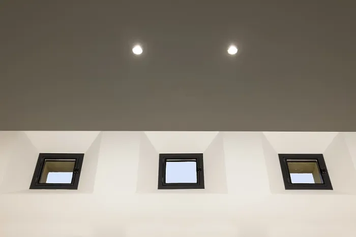 Gerahmter Druck : Fenster und Lampen Gerahmter Druck : Fenster und Lampen