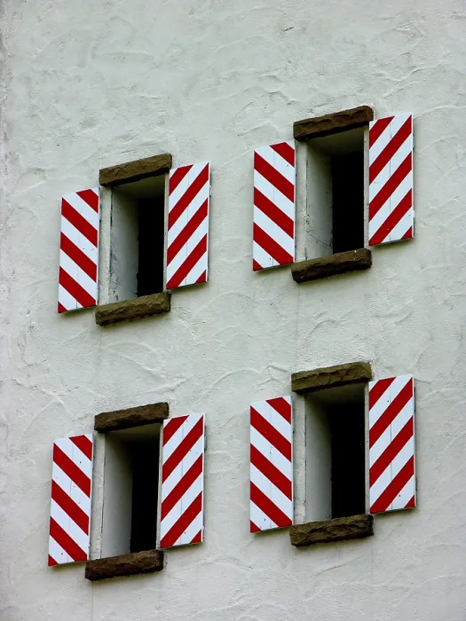 Gerahmter Druck : Fenster, Lukebäuche Gerahmter Druck : Fenster, Lukebäuche