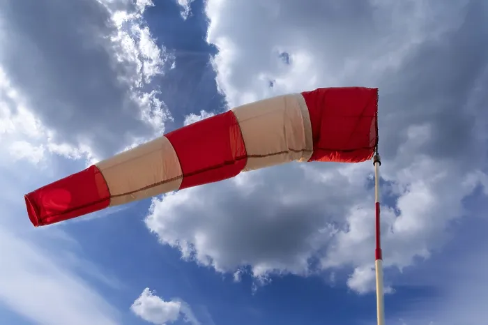 Gerahmter Druck : Windsock auf einem Segelflugplatz. Gerahmter Druck : Windsock auf einem Segelflugplatz.