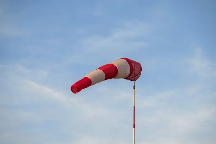 Gerahmter Druck : Windsock auf einem Segelflugplatz. Gerahmter Druck : Windsock auf einem Segelflugplatz.