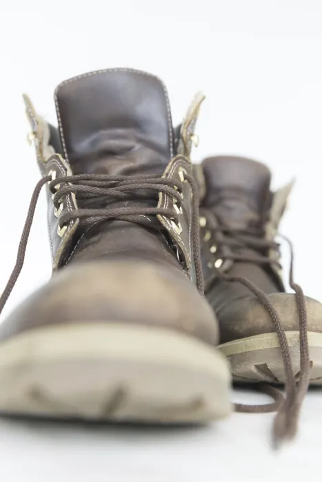 Gerahmter Druck : Winterstiefel Gerahmter Druck : Winterstiefel