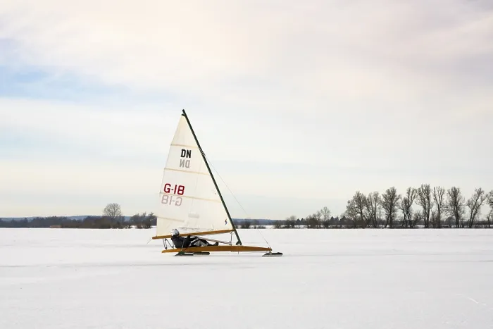 Gerahmter Druck : Winter am Dummer See mit. Gerahmter Druck : Winter am Dummer See mit.