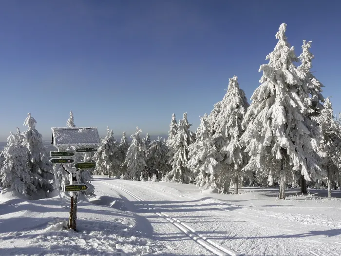 Gerahmter Druck : Winter in den Erzgebirgen. Gerahmter Druck : Winter in den Erzgebirgen.