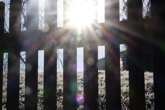 Gerahmter Druck : Winter-Sonne, Deutschland. Gerahmter Druck : Winter-Sonne, Deutschland.