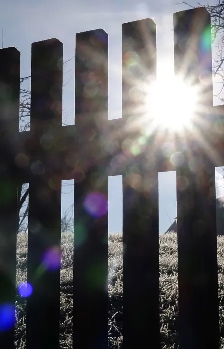 Gerahmter Druck : Winter-Sonne, Deutschland. Gerahmter Druck : Winter-Sonne, Deutschland.