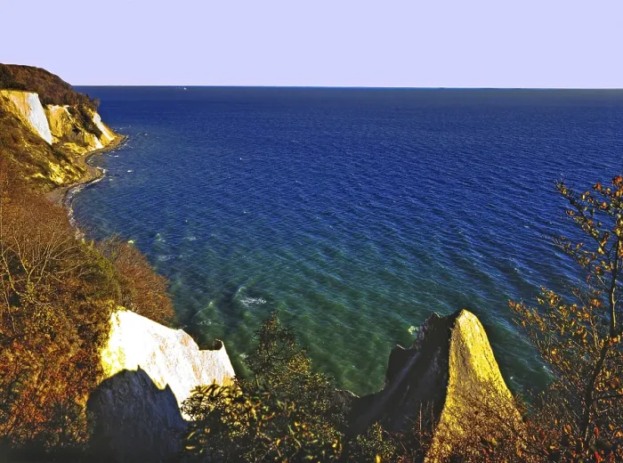 Gerahmter Druck : Wissower Klippen, Kalkkliffs Gerahmter Druck : Wissower Klippen, Kalkkliffs