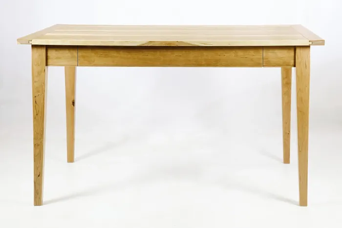 Gerahmter Druck : Holztisch Gerahmter Druck : Holztisch