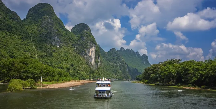 Gerahmter Druck : Yangshuo, China - August 2019 Gerahmter Druck : Yangshuo, China - August 2019