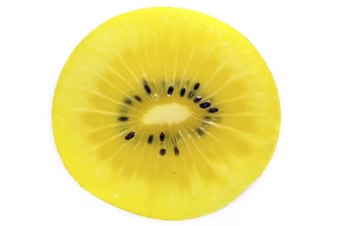 Gerahmter Druck : Gelbe Kiwi Gerahmter Druck : Gelbe Kiwi