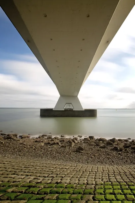 Gerahmter Druck : Zeeländer Brücke Gerahmter Druck : Zeeländer Brücke