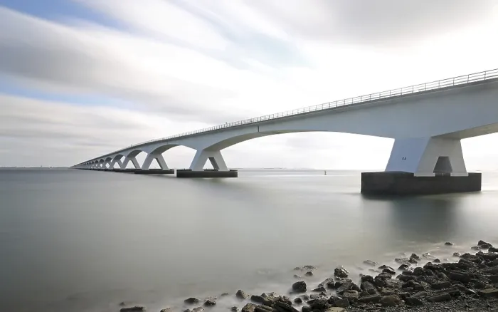 Gerahmter Druck : Zeeländerbrücke Gerahmter Druck : Zeeländerbrücke