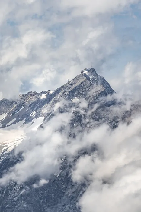 Gerahmter Druck : Zugspitzengipfel, Zugspitzplatt. Gerahmter Druck : Zugspitzengipfel, Zugspitzplatt.