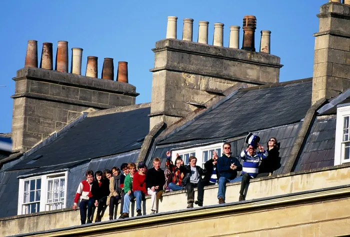 Gerahmter Druck : Bath gegen Leicester Gerahmter Druck : Bath gegen Leicester