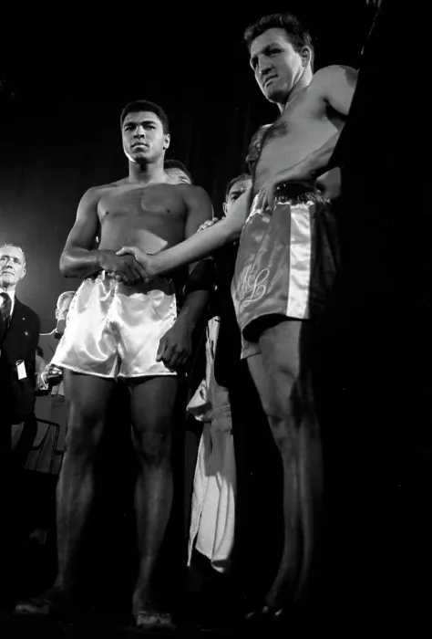 Gerahmter Druck : Muhammad Ali 1966 Gerahmter Druck : Muhammad Ali 1966