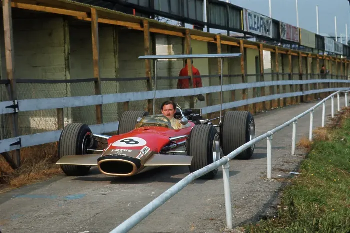 Gerahmter Druck : Graham Hill Gerahmter Druck : Graham Hill