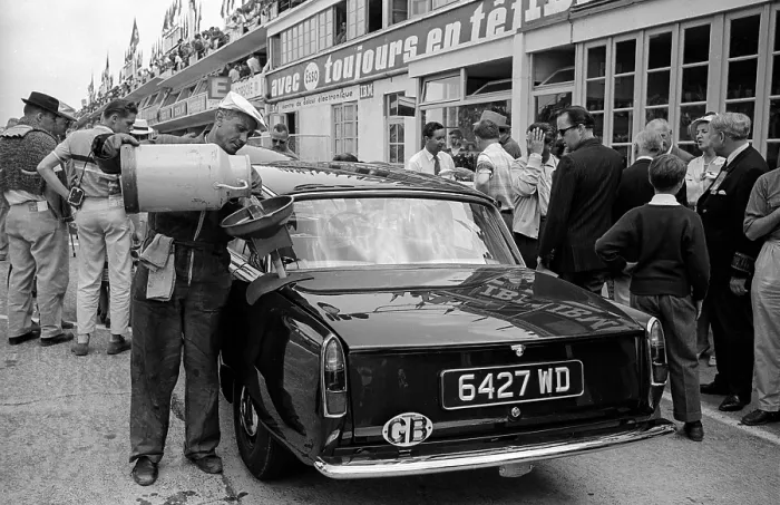 Gerahmter Druck : Le Mans 1963