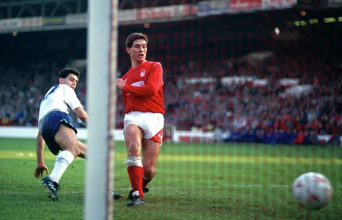 Gerahmter Druck : Nottingham Forest gegen Tottenham Gerahmter Druck : Nottingham Forest gegen Tottenham