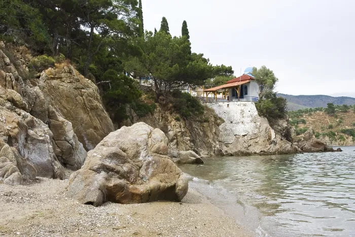 Gerahmter Druck : Agios Ermogenis Gerahmter Druck : Agios Ermogenis