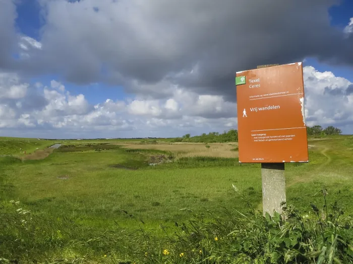 Gerahmter Druck : Ceres an Texel