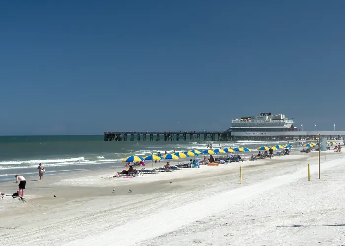 Gerahmter Druck : Daytona Beach