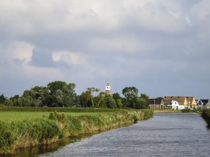 Gerahmter Druck : Landschaft bei Texel Gerahmter Druck : Landschaft bei Texel