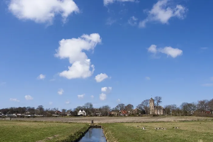 Gerahmter Druck : Landschaft am Westerlanderkoog Gerahmter Druck : Landschaft am Westerlanderkoog