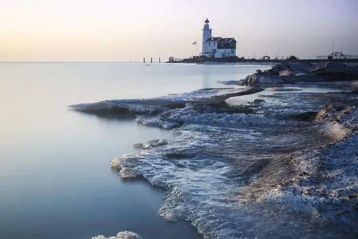 Gerahmter Druck : Leuchtturm Marken Gerahmter Druck : Leuchtturm Marken