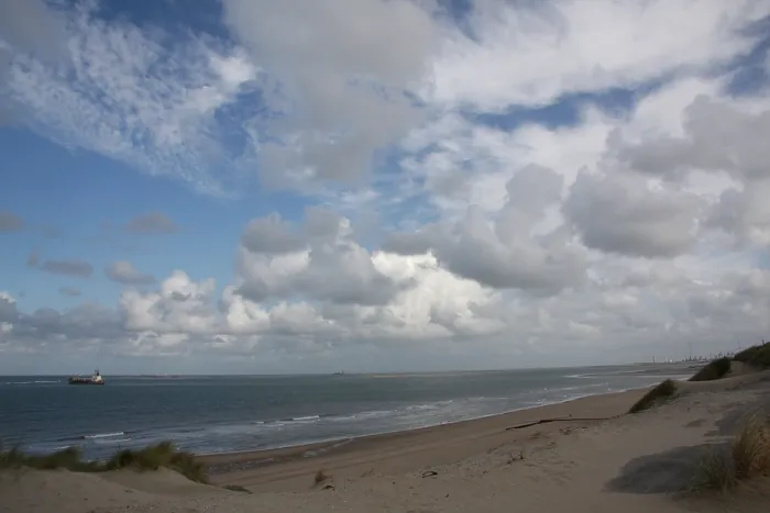 Gerahmter Druck : Maasvlakte