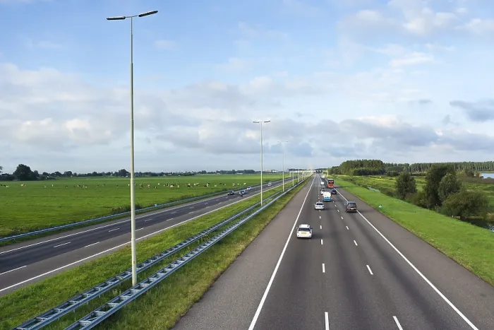 Gerahmter Druck : Übersicht der A4-Autobahn Gerahmter Druck : Übersicht der A4-Autobahn