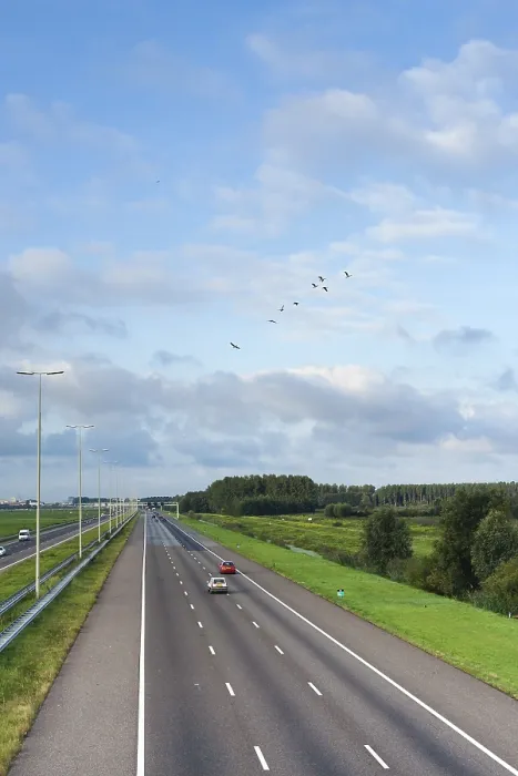 Gerahmter Druck : Übersicht der A4 Autobahn Gerahmter Druck : Übersicht der A4 Autobahn